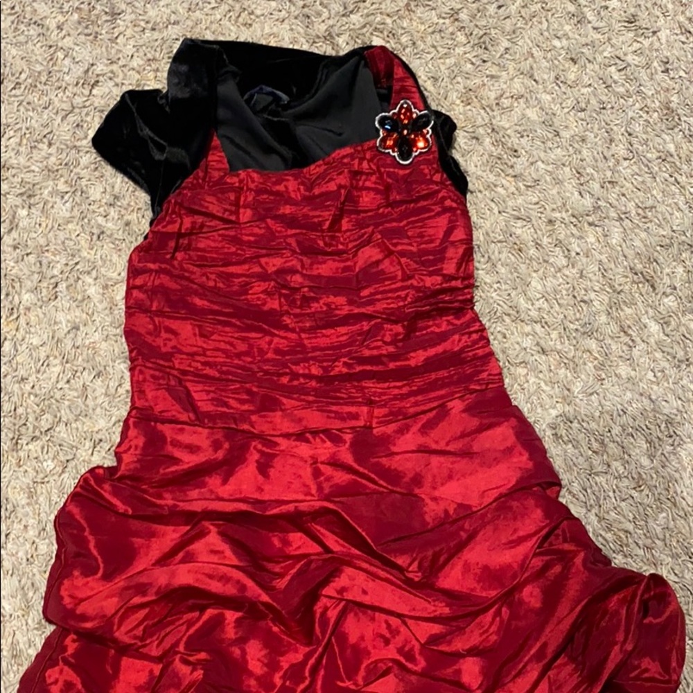 Girls Red Formal dress size 8